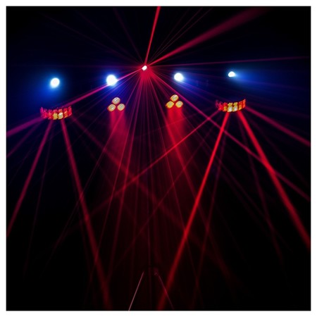 Image nº8 du produit GIGBAR 2 Chauvet DJ - Set d'éclairage Laser par strobe effet 4 en 1 avec contrôleur pied et housse