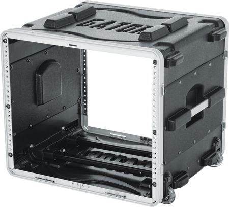 Image nº5 du produit GRR-8L Gator - Rack 8U ABS avec trolley sur roulette