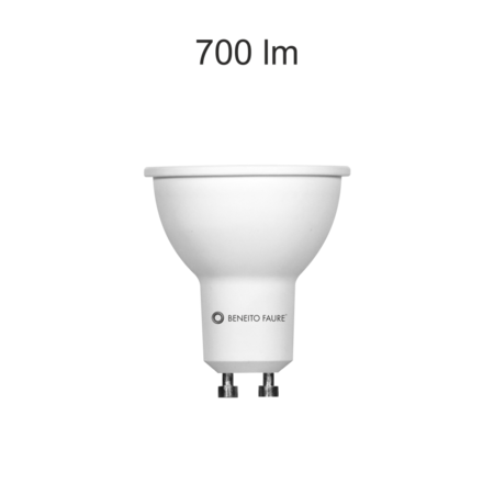 Image principale du produit Ampoule LED GU10 8W Beneito et Faure System 780 lumens 60° 3000K