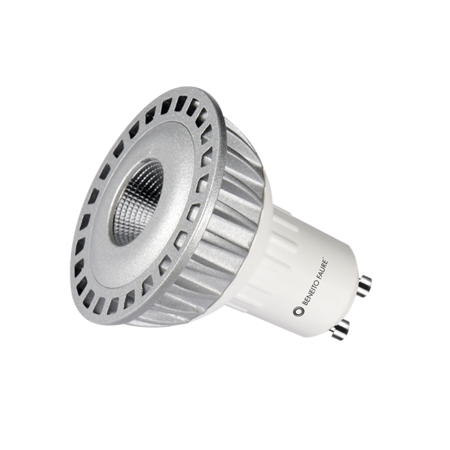 Image principale du produit Ampoule Beneito Faure à led SHARP GU10 230V 8W blanc Chaud 3000K 60°