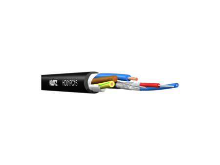 Image principale du produit HD01PC15 Klotz - Câble hybride puissance 3G1.5 mm2 + DMX AES 2X0.22 diamètre 11.5mm