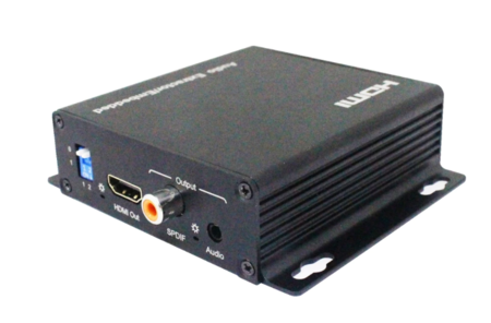 Image principale du produit Injecteur Audio et Extracteur Audio sur entrée sortie HDMI 4K