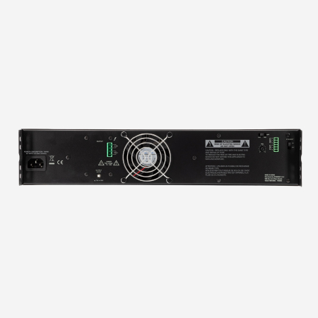 Image secondaire du produit AMP1100 Audiophony Pa - Le AMP1100 est un amplificateur de ligne 70/100 V de classe D (1100 W) pour installations fixes, all