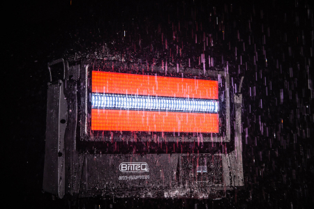 Image nº12 du produit BTI-RAPTOR Briteq - Stroboscope motorisé IP65 haute puissance, 144 LEDs blanches 8 sections, 576 LEDs RGB 16 zones