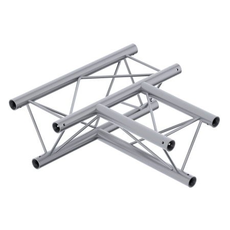 Image principale du produit DECO22T-AG04 Contestage - Angle Triangulaire 220 mm 3 directions 90° Livré avec 2x kits de jonction