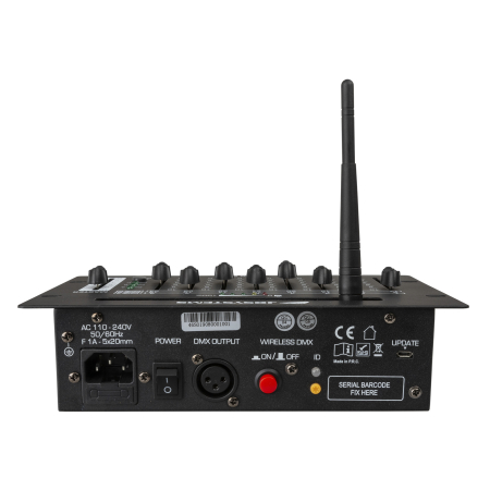 Image secondaire du produit EZ-CON 24W Jb Systems - Contrôleur DMX compact à 24 canaux avec faders, batterie intégrée et fonctionnement sans fil