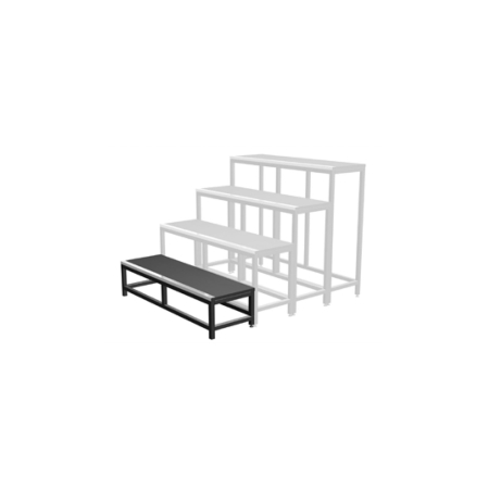Image principale du produit PLT-stm20 Contestage - Escalier modulaire 1 marche – hauteur 20 cm