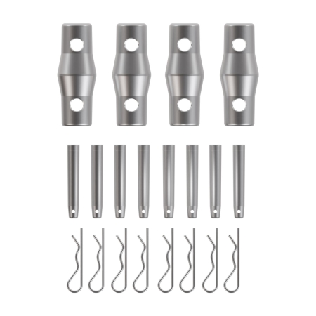 Image nº3 du produit QUATRO-300 Contestage - Structure aluminium carrée 290 charge lourde Longueur 300 cm Livré avec 1 kit de jonction