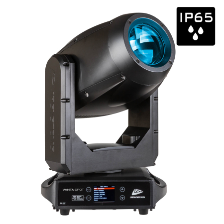 Image principale du produit VANTA SPOT Jb Systems - Lyre moving spot IP65 outdoor, LED 300W, zoom motorisé, WDMX