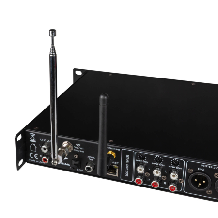 Image nº3 du produit WEBAMP 200 Jb Systems - Solution audio tout-en-un compacte 19″/1U avec amplificateur intégré 2 x 250 W sous 4 ohms, lecteur