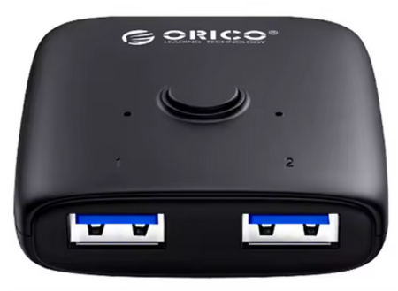 Image principale du produit HS2-B1 switch usb 3.0 4K bidirectionnel 1 vers 2
