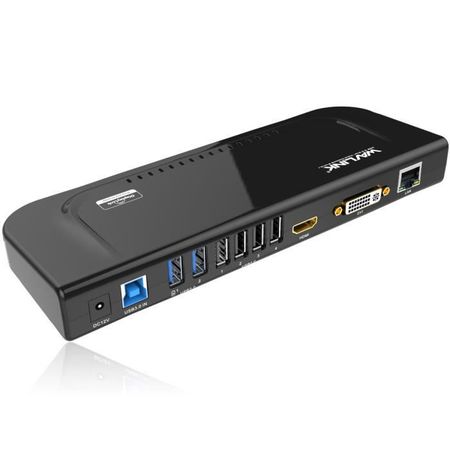 Image principale du produit HUb display link USB 3.0 vers HDMI USB Ethernet Audio USB-c USB 3.0