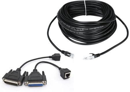 Image principale du produit Câble ILDA db25 sur RJ45 longueur 50m