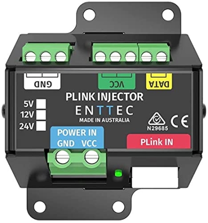 Image principale du produit PLINK Injector 5V Enttec pilote 2 univers DMX en spi