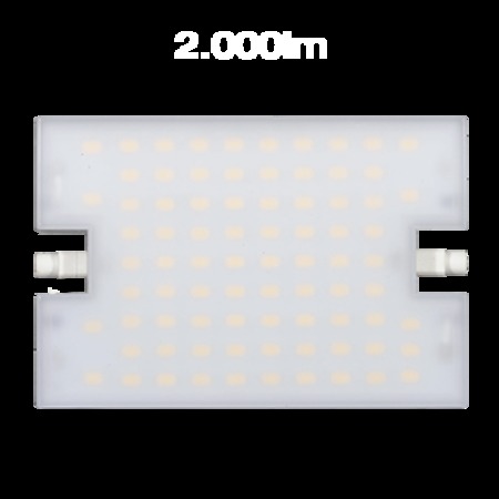 Image principale du produit Lampe R7s 220V 118mm 20W 120° 4000K