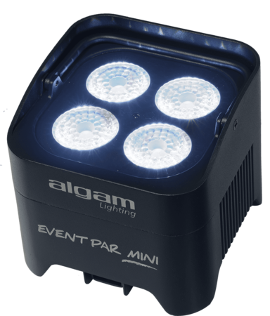 Image principale du produit EVENTPAR-MINI Algam Lighting - Projecteur led sur batterie 4 x 10W RGBW