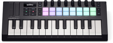 Image secondaire du produit LAUNCHKEY-MN25-MK4 Novation – Clavier maître 25 mini touches 16 pads 8 rotatifs