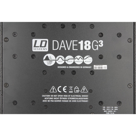 Image nº15 du produit Système de sonorisation compact LD Systems DAVE 18G3 1200W RMS - 4800W max