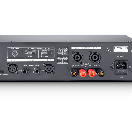 Image nº5 du produit Amplificateur LD SYSTEMS DJ500 Série DJ 2X250W