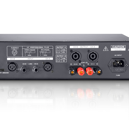Image nº5 du produit Amplificateur LD SYSTEMS DJ800 Série DJ 2X400W