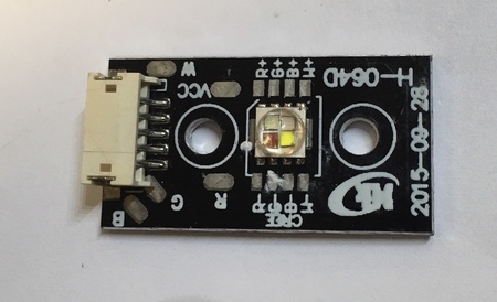 Image principale du produit Carte avec puce LED RGBW pour Beam AFX 8 Beam FX
