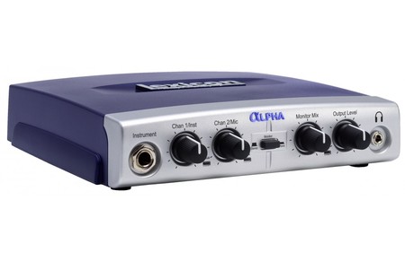 Image principale du produit Interface audio Lexicon Alpha USB, 2 entrées, 2 sorties, 2 bus