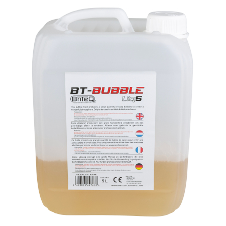 Image principale du produit BUBBLELIQ5 Briteq - Liquide bulle concentré pour 5l de préparation