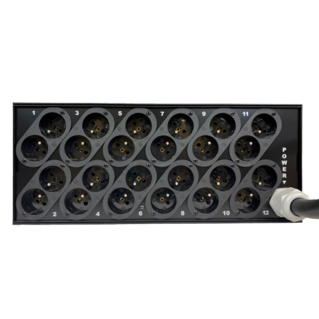 Image secondaire du produit Live 12-3D RVE - Bloc de puissance 12X3KW sortie fiche NF double