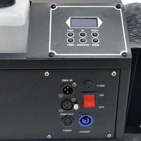 Image nº4 du produit Machine à fumée lourde Power lighting LOWFOG 1200 pack Dmx et télécommande en flight case