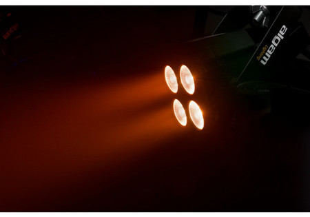 Image nº5 du produit MINIPAR46-QUAD Algam lighting - Mini Par Led RGBW 4 X 6W  DMX Avec Télécommande