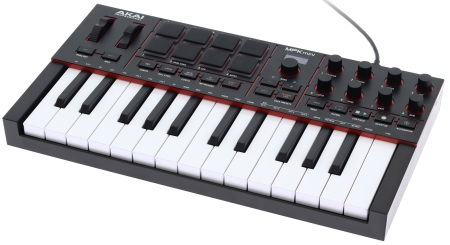 Image nº4 du produit MPK Mini IV-B Akai - Clavier mini noir 25 touches 8 pads 8 rotatifs