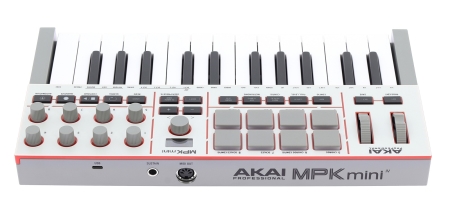 Image nº6 du produit MPK Mini IV-W Akai - Clavier mini gris 25 touches 8 pads 8 rotatifs