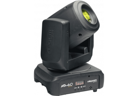 Image principale du produit MS60 Algam Lighting - Lyre led DJ 60W avec prisme et focus motorisé.