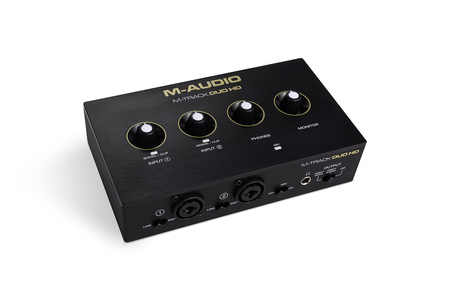 Image nº3 du produit M-Track Duo HD M-Audio - Carte son 2 entrées port USB-C