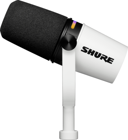 Image nº3 du produit MV7+-W Shure - Micro Podcast XLR et USB-c Blanc