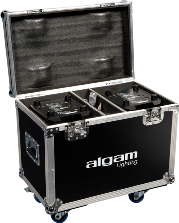 Image nº3 du produit MW1915Z  FC DUO Algam lighting - Pack de 2 lyres Led Zoom 19X 15W en flightcase