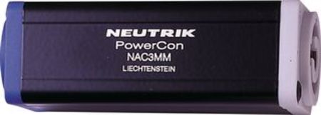 Image secondaire du produit NAC3 MM-1 Neutrik - Adaptateur pour rallonge Powercon Bleu vers gris