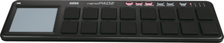 Image principale du produit NANOPAD2-BK Korg – Contrôle midi 16 pads