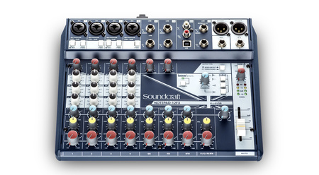 Image secondaire du produit Table de mixage Soundcraft NotePad-12FX USB 12 entrées 2 sorties