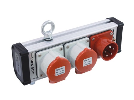 Image principale du produit SAB-322 Eurolite - Multiprise 32A 1 entrée vers 2 sorties
