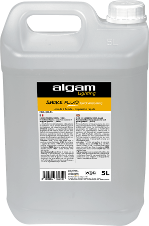 Image nº13 du produit PACK FMG-CYCLONE HOUSSE ALGAM LIGHTING - Machine à fumée portable 1200W batterie 60s jet 10m sac de transport et 5l de liquide steam offert