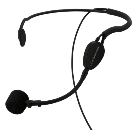 Image nº3 du produit Pack Go AIR Sport F5 Audiophony - Micro serre tête HF sport résiatant avec récepteur sans fil diversity