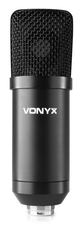 Image nº12 du produit CMS300B Vonyx - Micro USB Studio / Gaming noir avec support et filtre anti pop