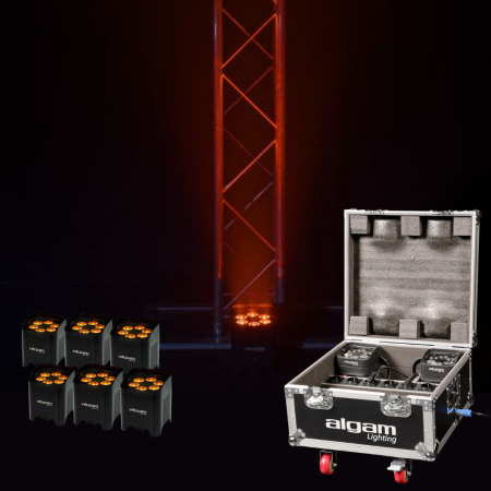 Image secondaire du produit Pack Algam Lighting 6 x EVENTPAR612-HEX-IP + EVENT-PAR-FC