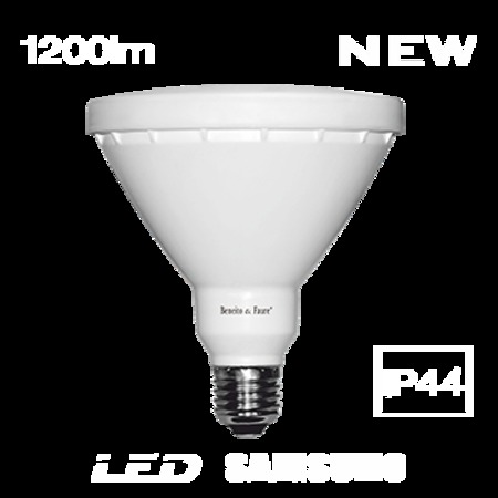 Image principale du produit Ampoule PAR38 led Beneito Faure 220 240V PAR 38 LED SAMSUNG 15W = 120W E27 3000 K angle 30°