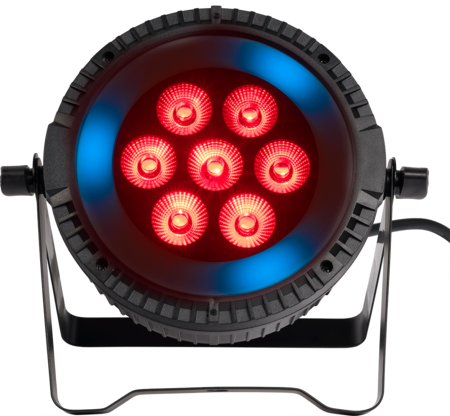 Image secondaire du produit PARWASH76-RING Algam Lighting - Par led 7X8W RGBW avec anneau lumineux.