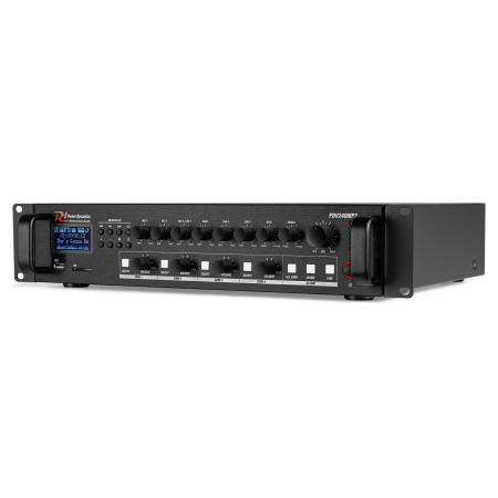 Image nº3 du produit PDV240MP3 Power dynamics ampli public adress 240W 6 entrées 4 zones lecteur USB BT +FM