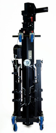 Image secondaire du produit Pied à treuil noir ASD ALT 600 hauteur 6m charge 250Kg