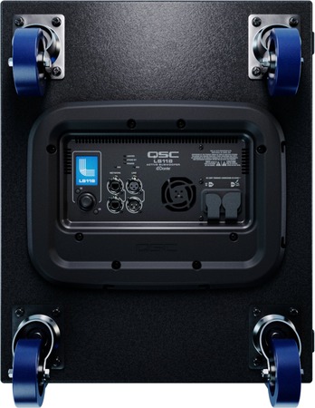 Image nº6 du produit Pack LA112 6400W QSC - 2 x LA112 et 2 x LS118 Sub avec housses et barres de couplage