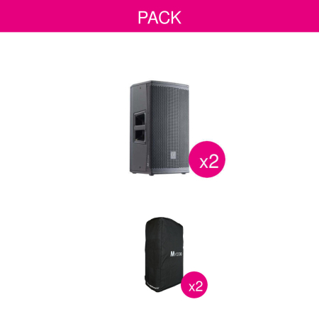 Image principale du produit Pack 2x Enceintes Actives Myos10A 10